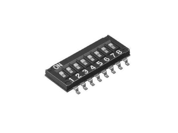Omron DIP-kytkin Poltal 2 SMD 1 kpl Pussi