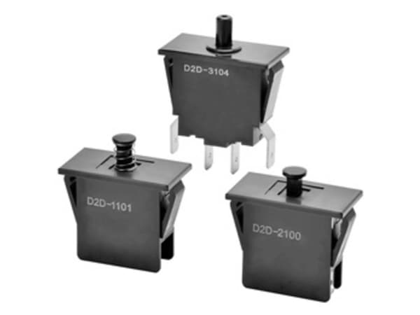 Omron D2D-1000 Dørkontakt 250 V/AC 16 A Tastende 1 stk Bag