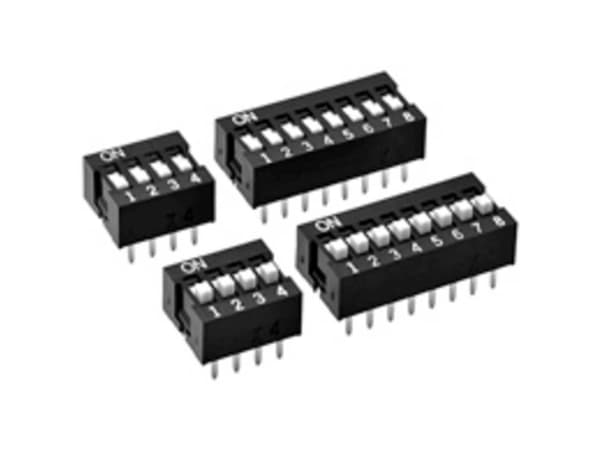 Omron A6E-8104-N OM Slide Dip Switch