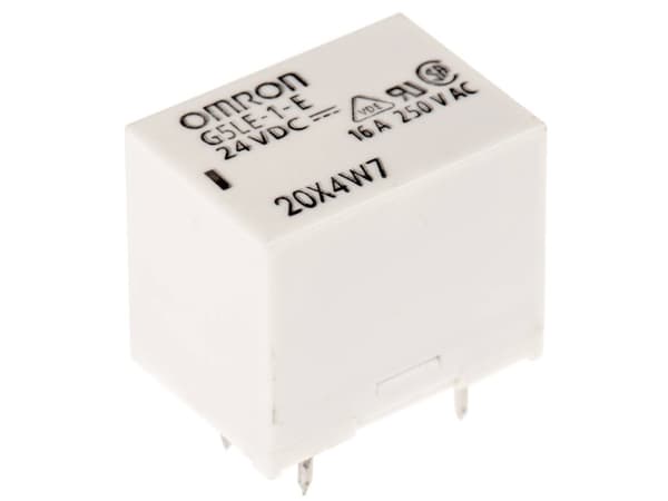 Omron G5LE-1-E-DC24 Tehorele 24 V/DC 1 x vaihtokosketin 1 kpl Laukku