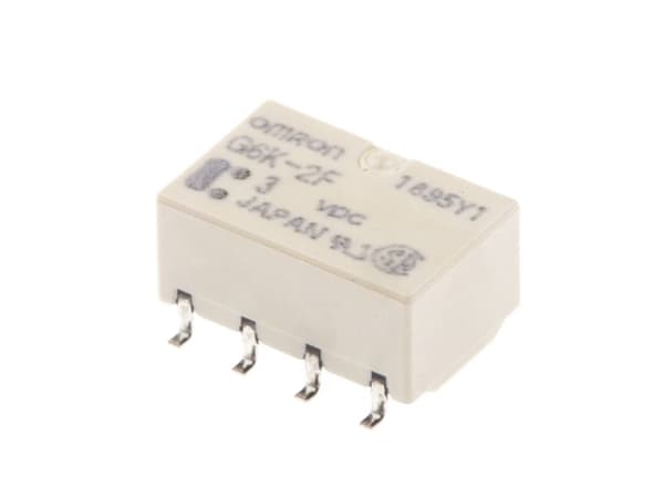 Omron G6K-2F-DC3 SMD-rele 3 V/DC 1 A 2 x kytkin 1 kpl Pussi