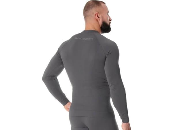 Brubeck LS15290 EXTREME THERMO sweatshirt för män mörkgrå M
