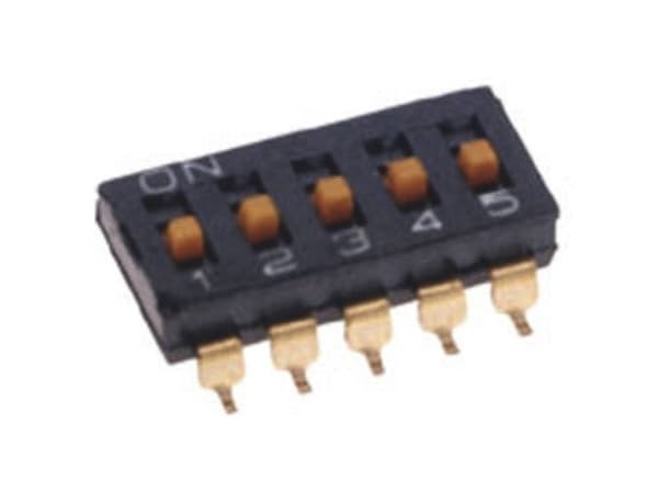 Omron A6S-8101-H DIP-afbryder Poltal 8 SMD 1 stk Bag
