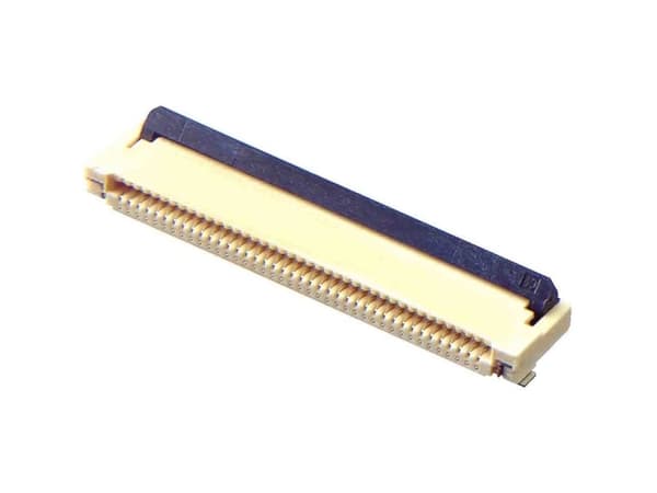 Omron FC/FPC-tilslutning XF2M Samlet antal poler 60 Rastermål: 0.5 mm XF2M-6015-1AH-R100 1 stk Bag