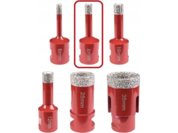 EXPERT 8 mm diamantborrkrona; m14; max 12000 rpm [Expert] - 1sz