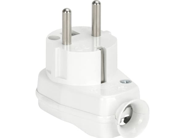 Montis Demonterbar vinkelkontakt med avstängningsbrytare WT-16U/£K Montis MT094-B vit