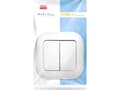 Miniatyrbilde 3 av 3: Montis WP-2F lysestake installasjonskontakt MONTIS EXTENSA MT055SW