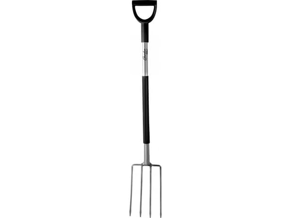 Dedra Gravegaffel, metallhåndtak, D håndtak, plast, 122 cm