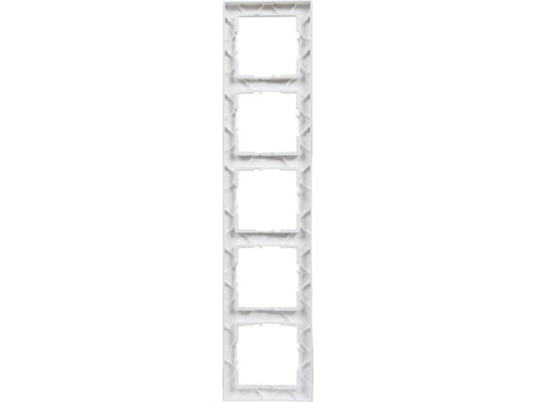 SUNO Femdobbel hvit ramme 721505