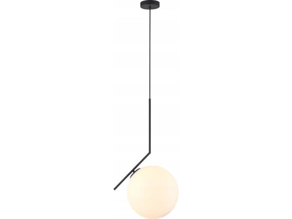 Italux Fabio MDM-7475/1-L-BL/MDE649/1 BL hengende lampeoverheng 1x11W E27 sort/hvit