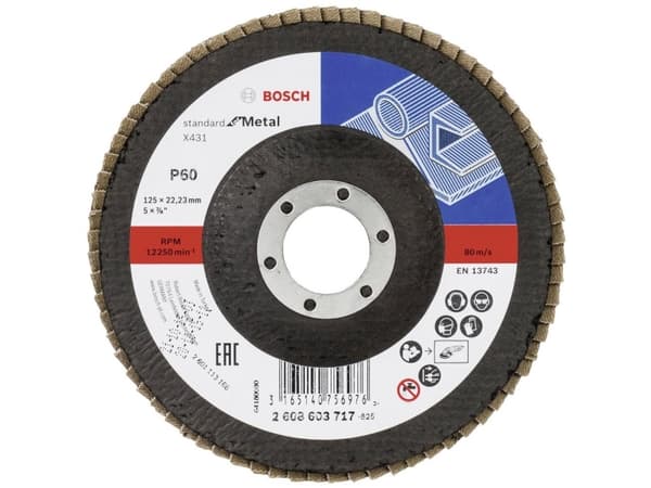 Bosch SCIERNICA TALERZ. 125/ 60 X431 STANDARD FOR METAL BOSCH