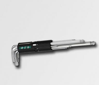 Honiton HONITONNØKLER TYPE L, HJULSETT 8 stk. 2,0, 2,5, 3,0 ,4,0 ,5,0,6,0 ,8,0 10,0 mm H-158