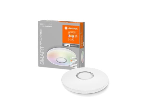 LEDVANCE SMART+, Intelligent taklampe, Hvit, Wi-Fi, 3000 K, 6500 K, 1900 lm