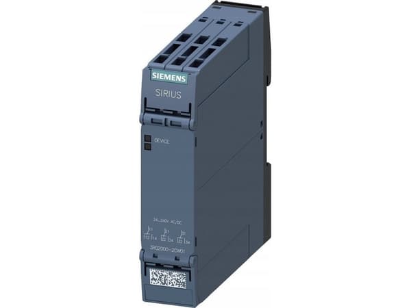 Teollisesti koteloitu kytkentärele kullatuilla 3P-koskettimilla 24...240V AC/DC jousikuormitteinen 3RQ2000-2CW01