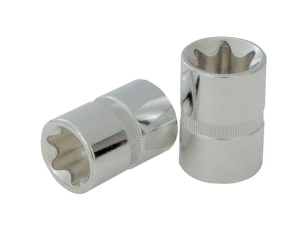 KS Tools 918.1276, Stikkontakt, 1/2", 1 hoder, Kromvanadiumstål, DIN 3120, ISO 1174, 38 mm