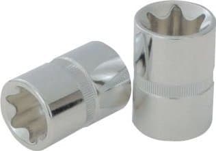 KS Tools 918.1276, Stikkontakt, 1/2", 1 hoder, Kromvanadiumstål, DIN 3120, ISO 1174, 38 mm