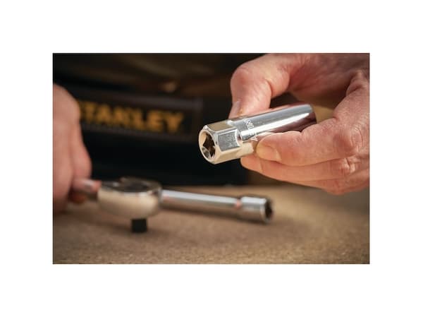 Stanley STMT88941-0, Stikkontakt, 3/8", Imperisk, 1 hoder, 16 mm, Kromvanadiumstål