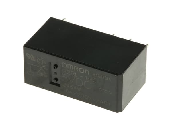Omron G2RL-1-E-DC5 Tehorele 5 V/DC 16 A 1 x vaihtokosketin 1 kpl Laukku Pussi