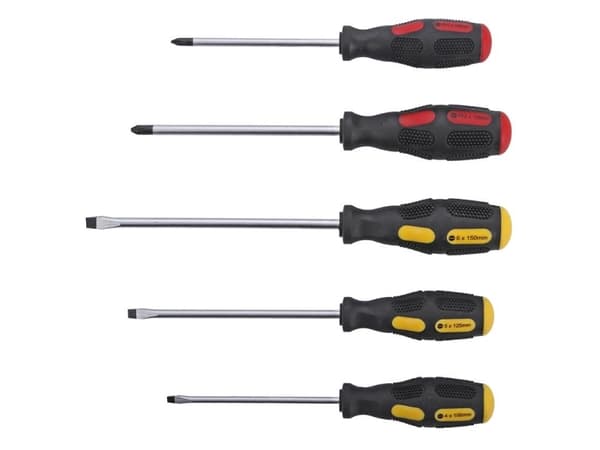 Top Tools skruvmejselsats 5 delar - 39D503