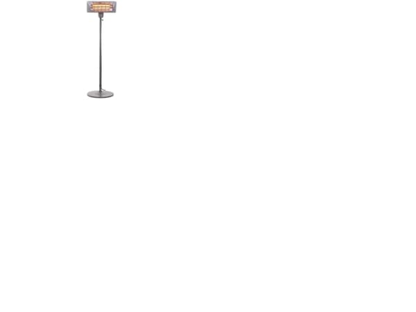 Camry | Varmeapparat under bygging | CR 7737 | Terrassevarmer | 2000 W | Antall effektnivåer 2 | Egnet for rom opp til 14 m² Grå | IP24