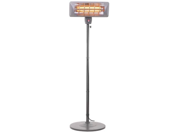 Camry | Varmeapparat under bygging | CR 7737 | Terrassevarmer | 2000 W | Antall effektnivåer 2 | Egnet for rom opp til 14 m² Grå | IP24