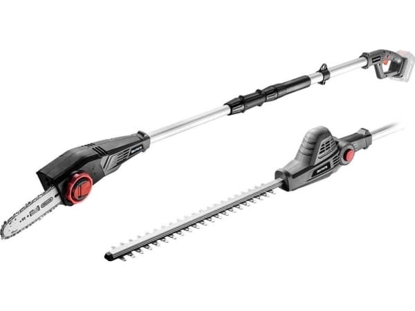 Graphite 2-i-1 Energy+ 18V batteridrevet 18V stangmonteret haveredskab, sav og hækkeklipper uden batteri - SOLO