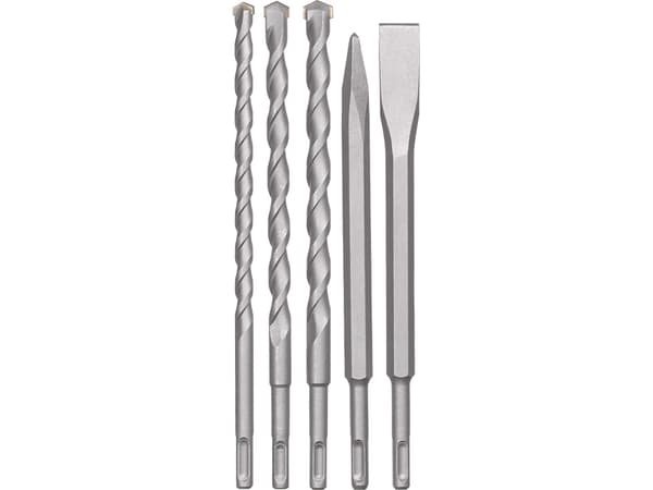 kwb 240290, Borrhammare, Borrsats, 5 mm, 110 mm, Lättbetong, Betong, Sten, SDS Plus