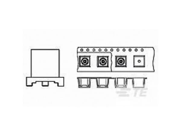 TE Connectivity 1061001-1 1 stk Package