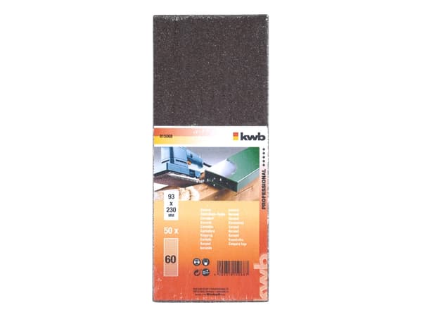 Einhell Sandpapper för excenterslipmaskiner, 93×230 mm, 50 st.