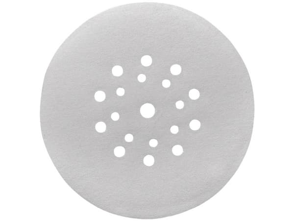 kwb Quick-stick Sanding Discs for Wood & Paint, Slipskiva, Plast, Trä, Aluminiumoxid, Silver, Rund, 22,5 cm