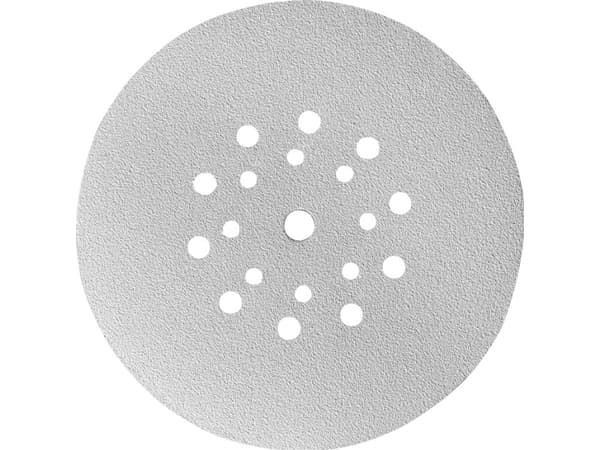kwb Quick-stick Sanding Discs for Wood & Paint, Slipeskive, Plast, Tre, Aluminiumoksid, Sølv, Rund, 22,5 cm