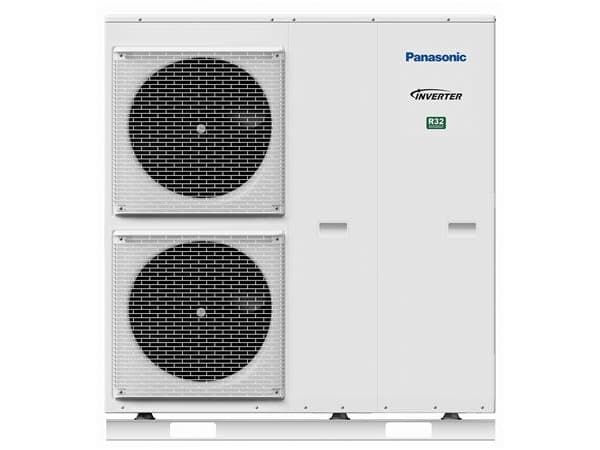 Panasonicin ilma-vesilämpöpumpun ulkoyksikkö tyyppi WH-MXC12J9E8 Mono-block T-cap 12 KW (jäähdytys- ja lämmityskäyttö). J Generation.