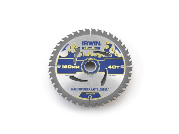 IRWIN cirkelsågblad weldtec t/trä 160x40x20mm