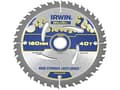 Miniatyrbild 1 av 3: IRWIN cirkelsågblad weldtec t/trä 160x40x20mm