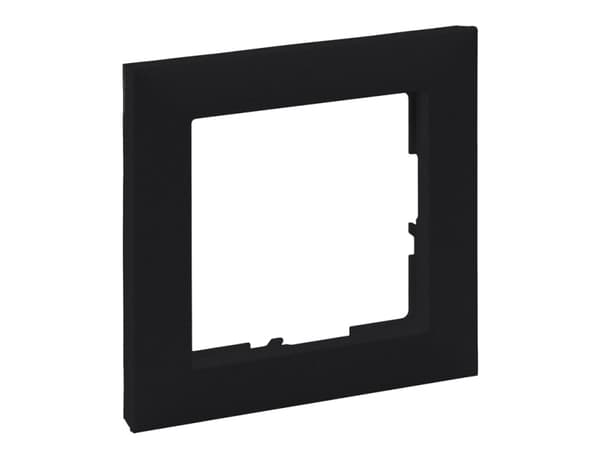 Legrand SUNO Enkelram svart 721521