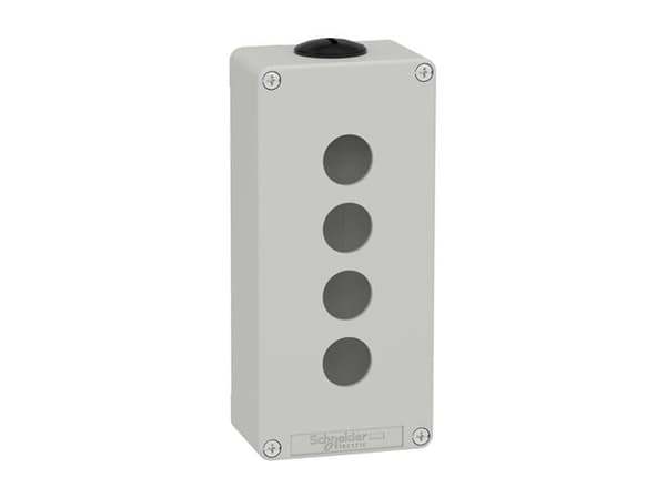 Tryckknappslåda XAPD 4xØ22 175x80x51,5mm