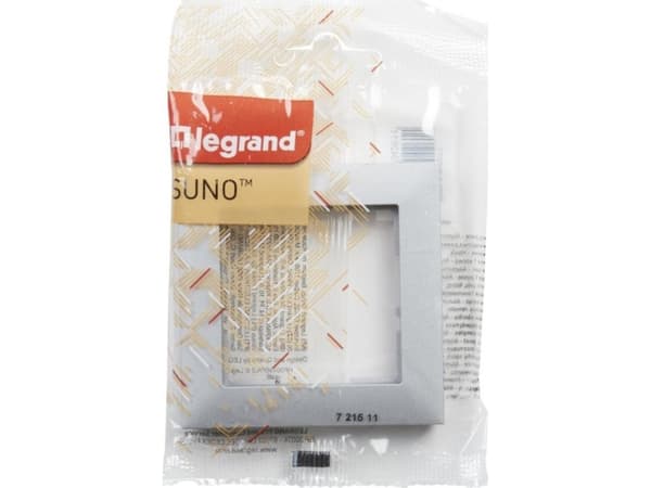Legrand SUNO Ramka jednokrotna aluminium 721511