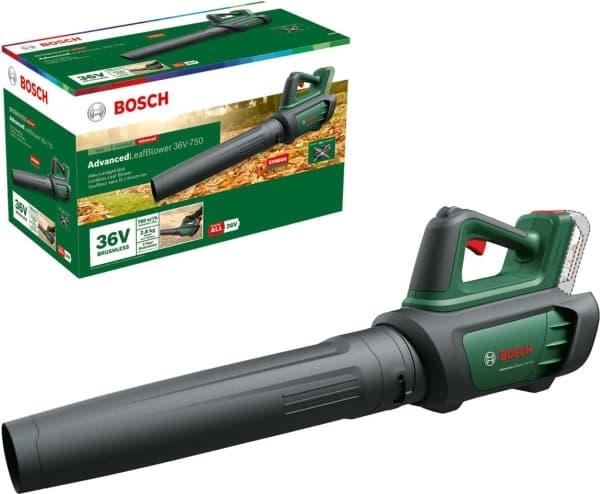 Bosch AdvancedLeafBlower 36V-750, Käsipuhallin, Musta, Vihreä, 254 mm, 510 mm, 310 mm - SOLO