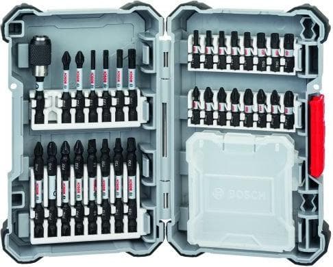 Bosch Impact Control - Spissett for skrutrekker - 31 deler - torx, phillips, pozidriv, slot - lengde: 50 mm, 25 mm, 60 mm