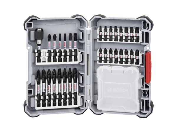 Bosch Impact Control - Spissett for skrutrekker - 31 deler - torx, phillips, pozidriv, slot - lengde: 50 mm, 25 mm, 60 mm