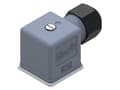 Miniatyrbild 3 av 4: Danfoss Kabelstik type B grå - 018F spole type B, 018Z spole type B, 042N spole type B