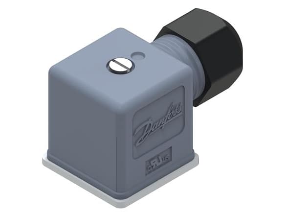 Danfoss Kabelstik type B grå - 018F spole type B, 018Z spole type B, 042N spole type B