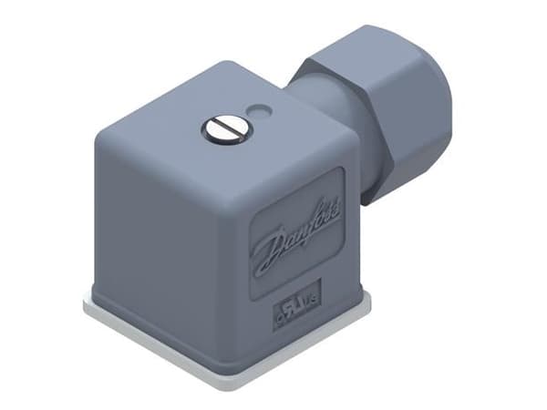 Danfoss Kabelstik type B grå - 018F spole type B, 018Z spole type B, 042N spole type B