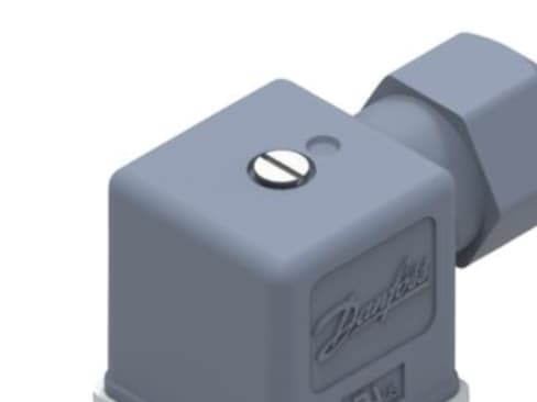 Danfoss Kabelstik type B grå - 018F spole type B, 018Z spole type B, 042N spole type B