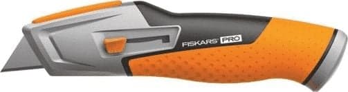 Fiskars utility knife with retractable blade 177mm (F1027223)
