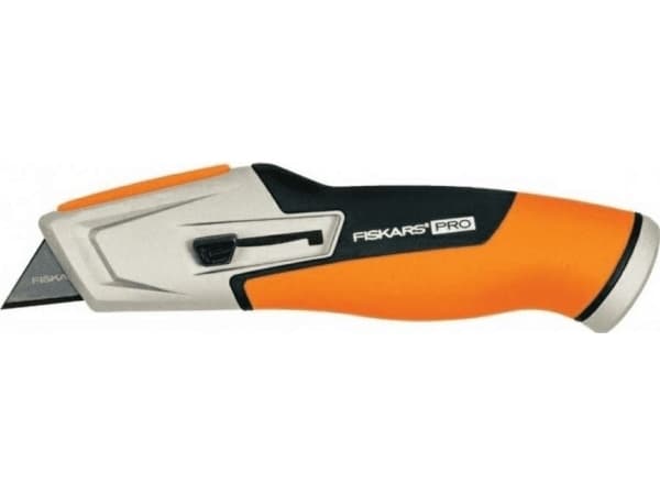 Fiskars utility knife with retractable blade 177mm (F1027223)
