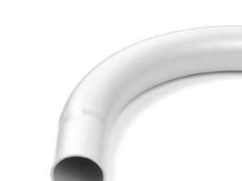 DIETZEL Böjning 90 grader för halogenfria plaströr 20mm HFSB (3/4) vit