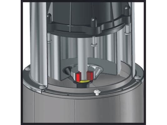 Einhell GE-DW 1155 N-A, 1100 W, AC, 5,5 stang, 6000 l/t, Rustfritt stål