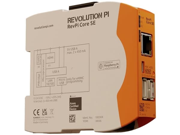 Kunbus RevPi Core SE 32 GB PR100367 PLC-styringsmodul 24 V/DC