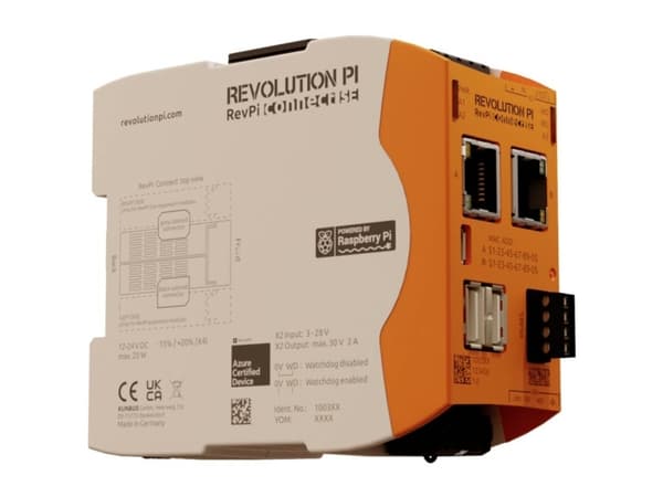 Kunbus RevPi Connect SE 8 GB PR100368 PLC-laajennusmoduuli 24 V/DC